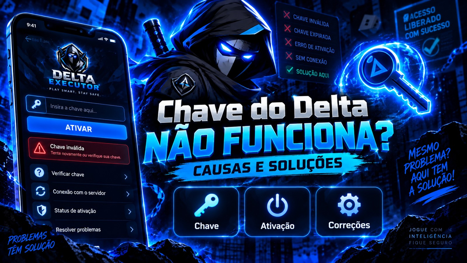 Sistema de chave do Delta Executor